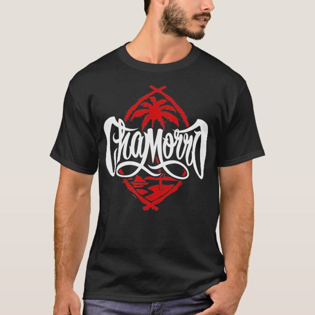 Chamorro Guamanian Pride   Guam Shield Gift T-Shirt (Front)