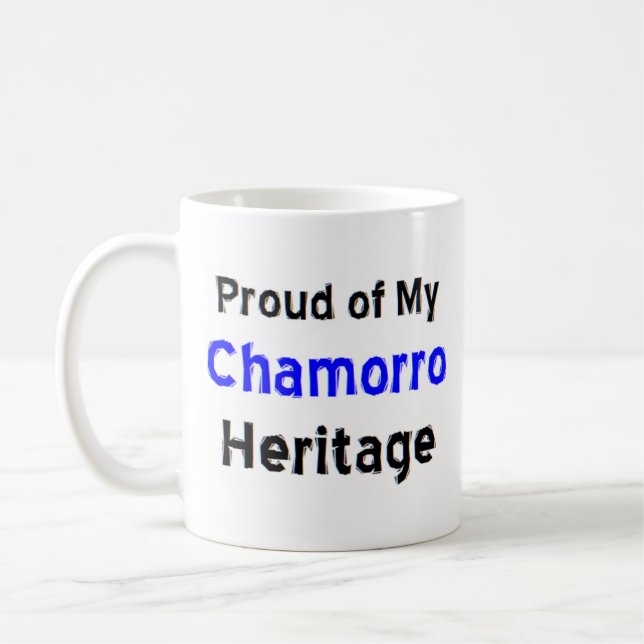 chamorro heritage coffee mug (Left)