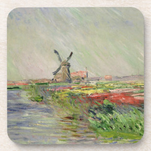 Champ de Tulipes en Hollande - Claude Monet - 1886 Coaster