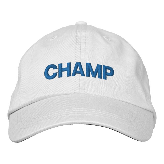 CHAMP EMBROIDERED HAT (Front)