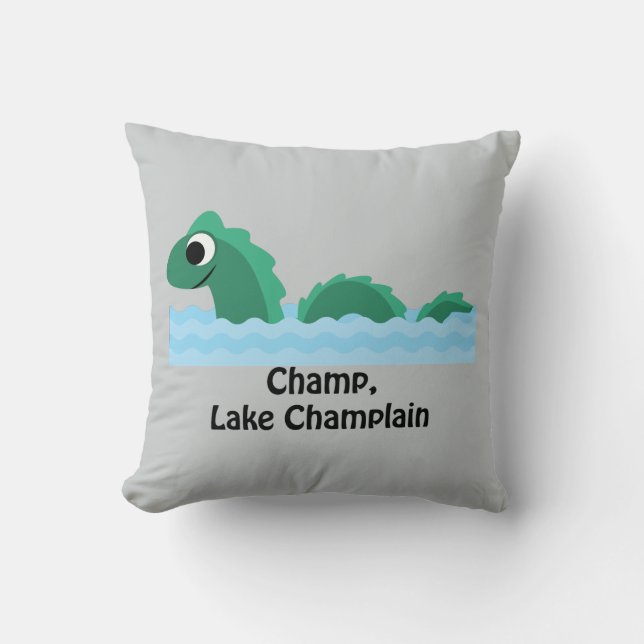 Champ, Lake Champlain Cushion (Front)