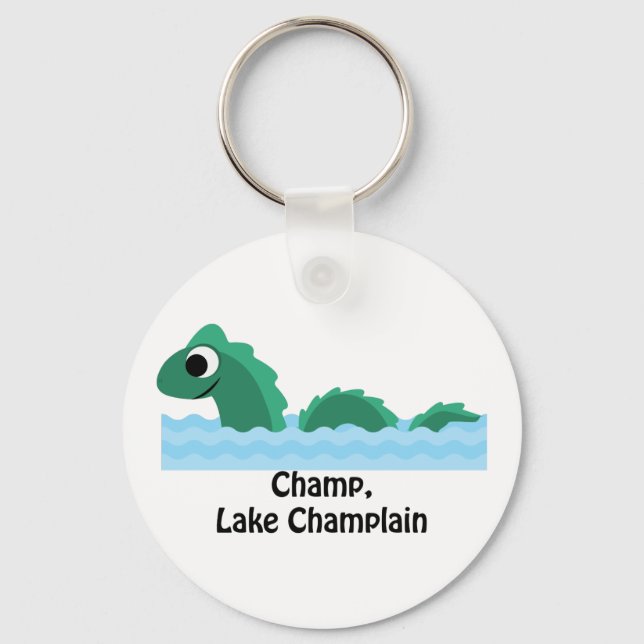 Champ, Lake Champlain Key Ring (Front)