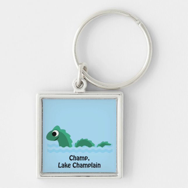 Champ, Lake Champlain Key Ring (Front)