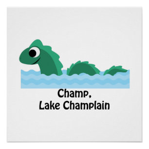 Champ, Lake Champlain Poster