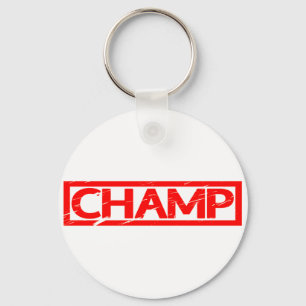 Champ Stamp Key Ring