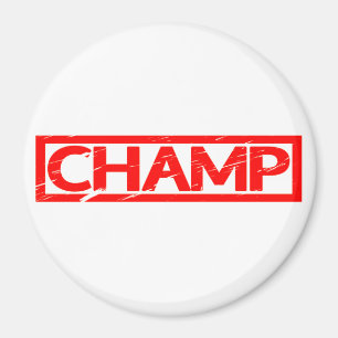 Champ Stamp Magnet