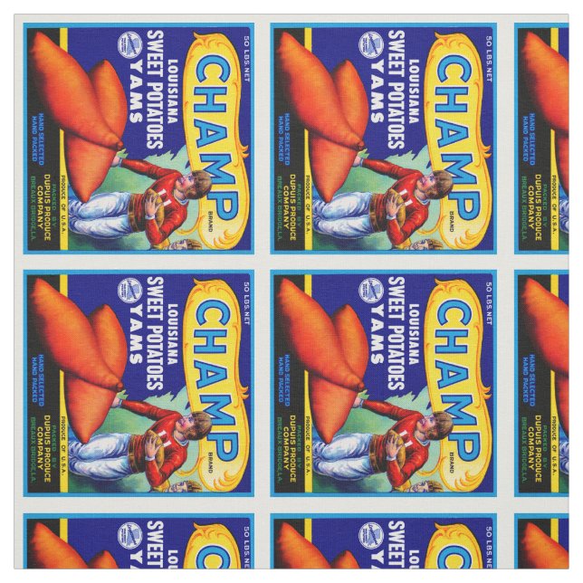 Champ Sweet Potatoes Fabric (Swatch)