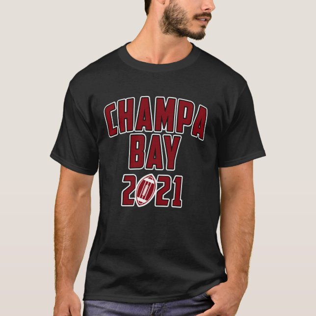 Champa Bay Tampa 2021 Apparel T-Shirt (Front)