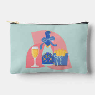 Champagne and Fries Bougie Accessory Pouch