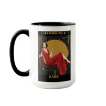Champagne And Sass Mug