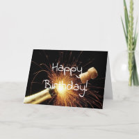 champagne bottle birthday