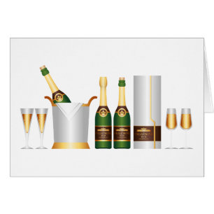 champagne bottles