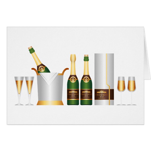 champagne bottles (Front Horizontal)