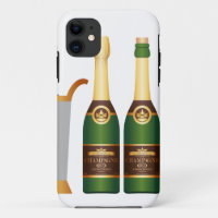 champagne bottles