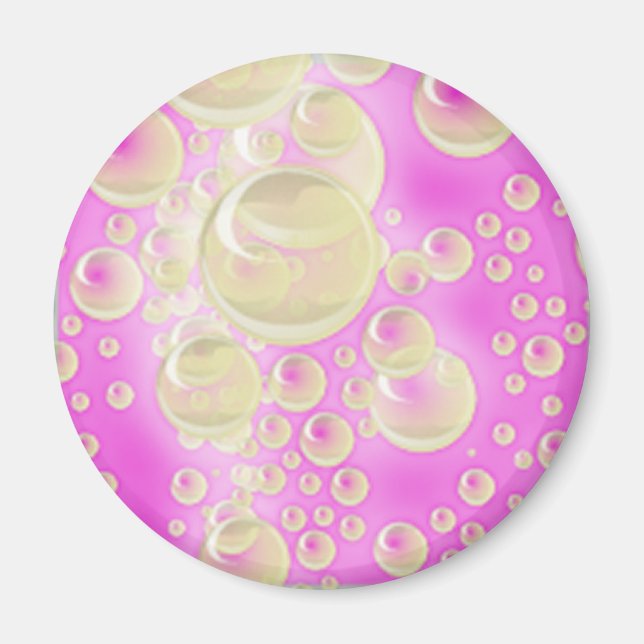 Champagne Bubbles Magnet (Front)