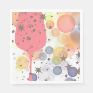 Champagne Bubbles Napkin