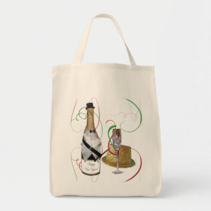 Champagne Canvas Tote Bag