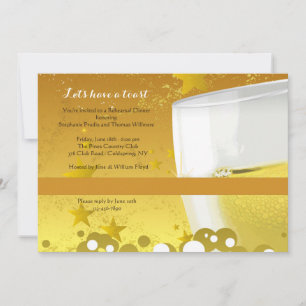 Champagne Celebration Invitation