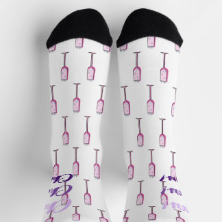 Champagne Cheers Crew Socks