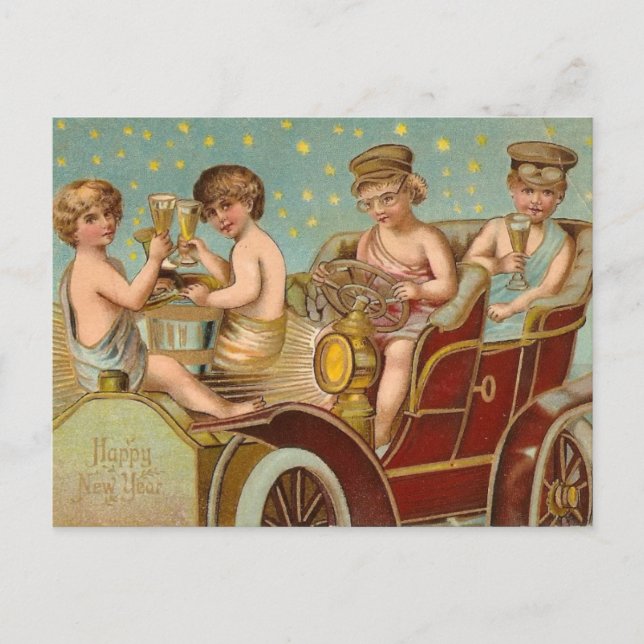 Champagne Drive Postcard (Front)