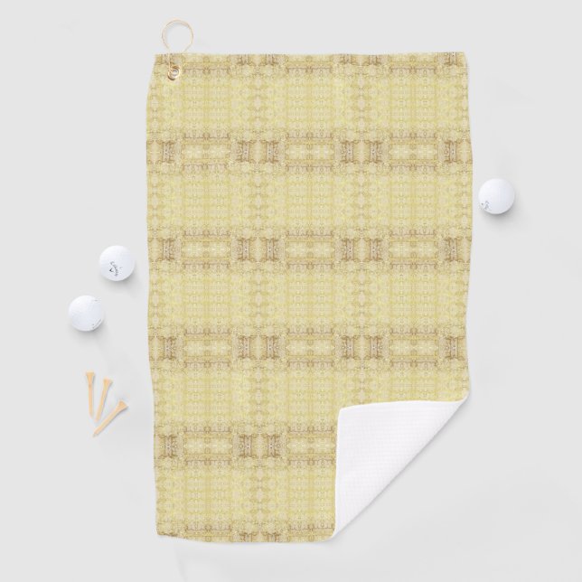 Champagne Elegance Golf Towel (InSitu)