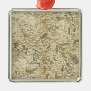 Champagne, France Metal Ornament