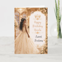 Champagne Gold Ballroom Sweet Sixteen
