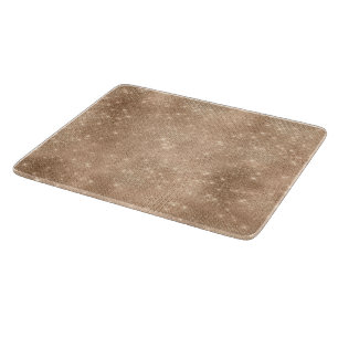 Champagne Gold Sparkle  Christmas Cutting Board