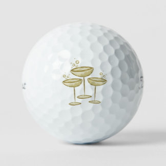 Champagne  golf balls