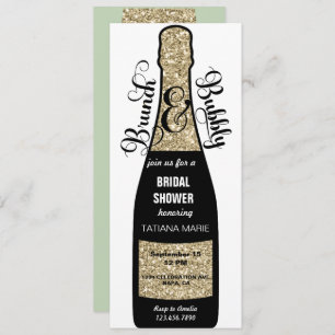 Champagne Invitations   Brunch Bridal Shower