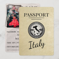Champagne Italy Passport