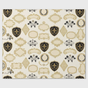 Champagne Label Wrapping Paper