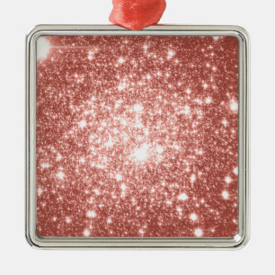 Champagne Metal Ornament