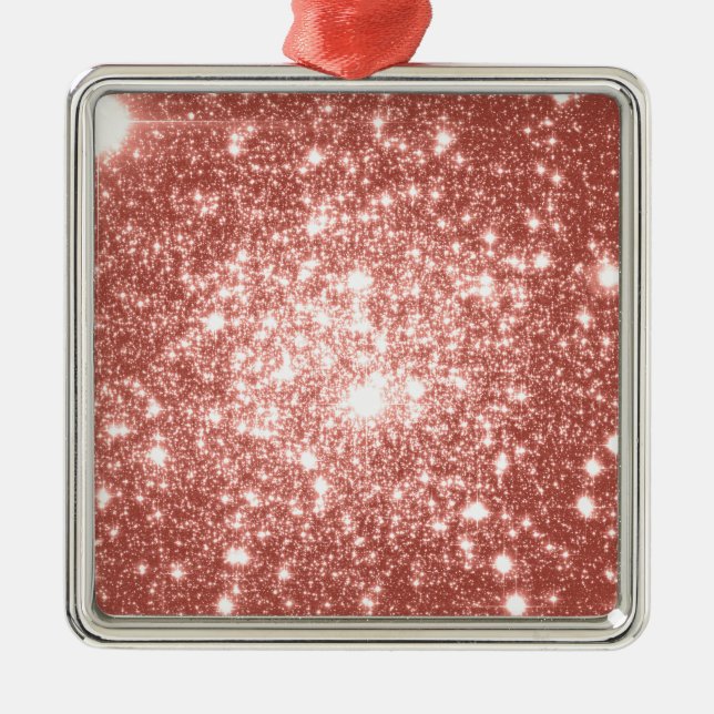 Champagne Metal Ornament (Front)
