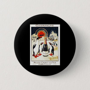 Champagne Miller-Caque & Fils 6 Cm Round Badge