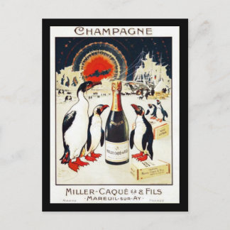 Champagne Miller-Caque & Fils Postcard
