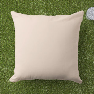 Champagne Pink Plain Solid Colour Cushion