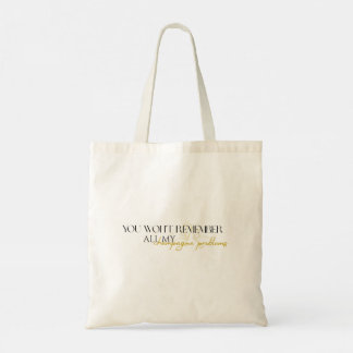 champagne problems tote bag