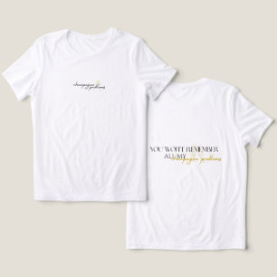 Champagne problems Women's T-shirt Tri-Blend Shirt