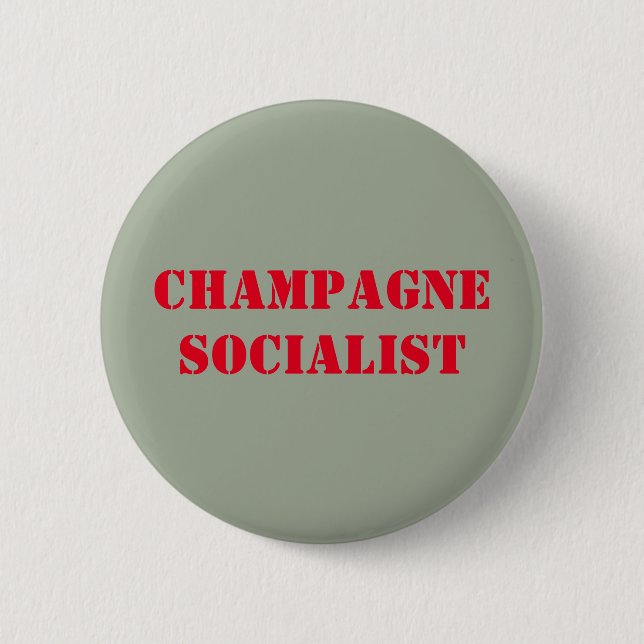 Champagne socialist badge (Front)