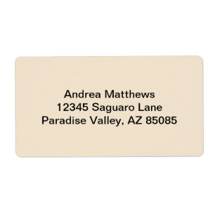 Champagne Solid Colour