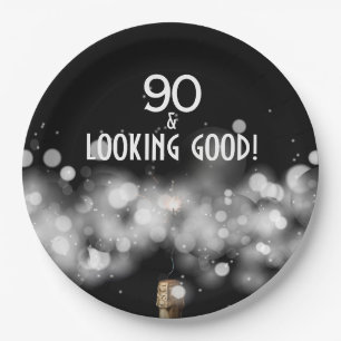 Champagne & Sparkler 90 & Looking Good Plates