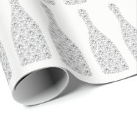 Champagne Swarovski Crystals Diamond Bottles White