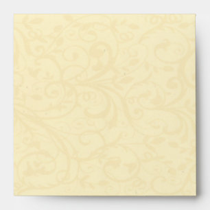Champagne Swirl Envelope (Square)