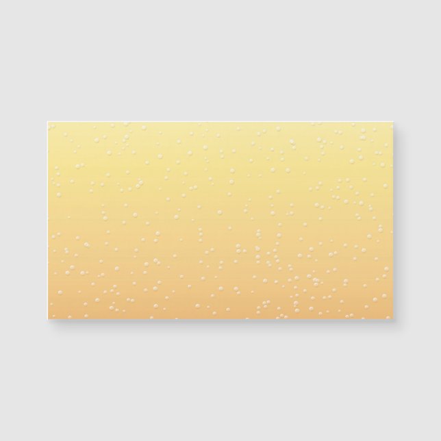 Champagne with Tiny Bubbles (Front)