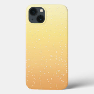 Champagne with Tiny Bubbles Background Art iPhone 13 Case