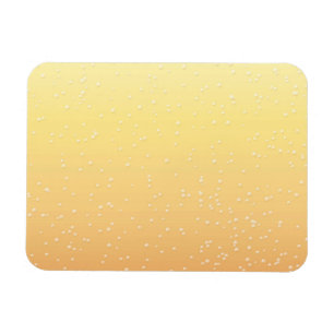 Champagne with Tiny Bubbles Background Art Magnet