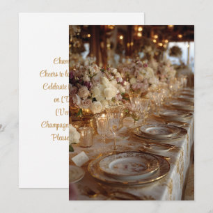 Champagne & Years   Effervescent  Invitation