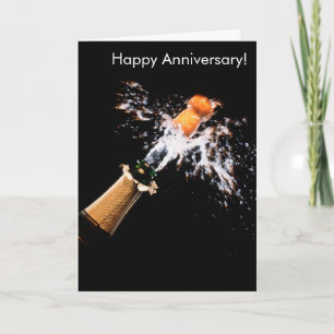 Champaign image for Greeting card