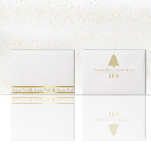 Champaign Joyoux Noel Envelope